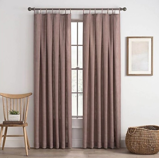 Light Filtering Lilac Curtains