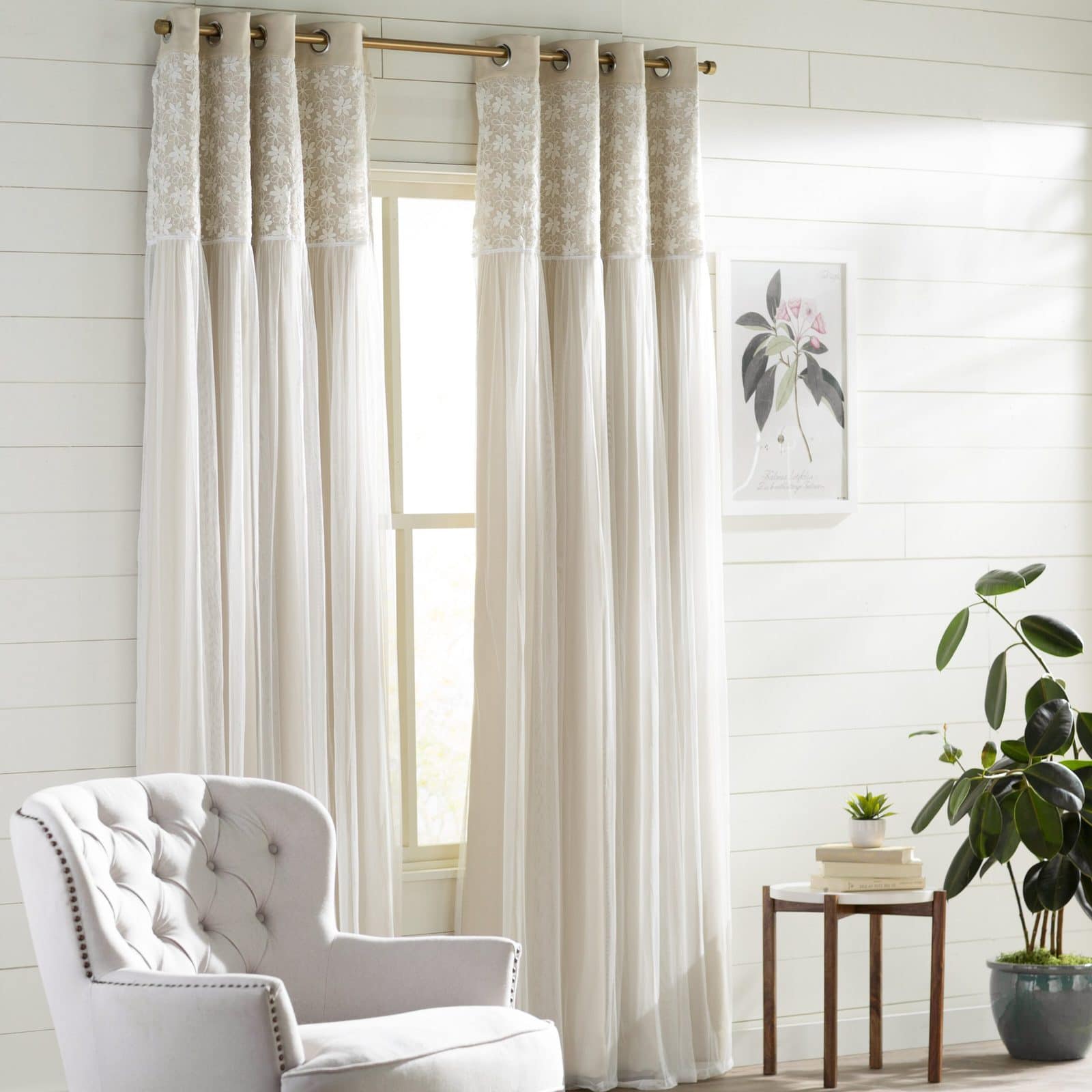 What Curtains Go With White Walls - 20 Ideas