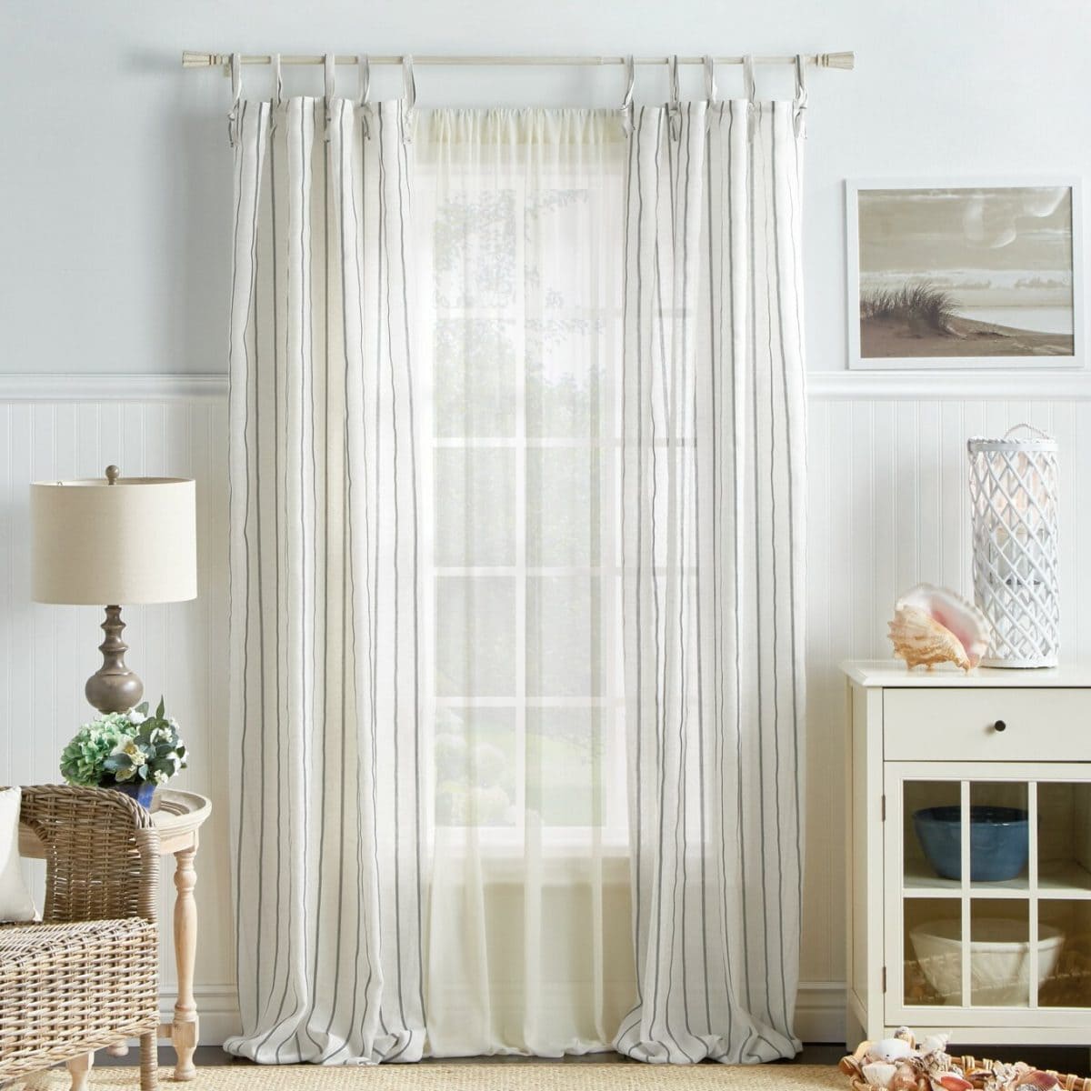 7 White And Grey Striped Curtains 1200x1200 