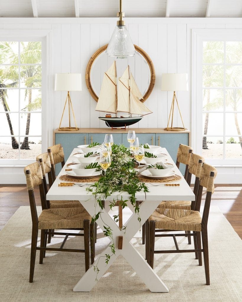 16 Best Farmhouse Dining Tables, Round Farmhouse Dining Table Set For 8