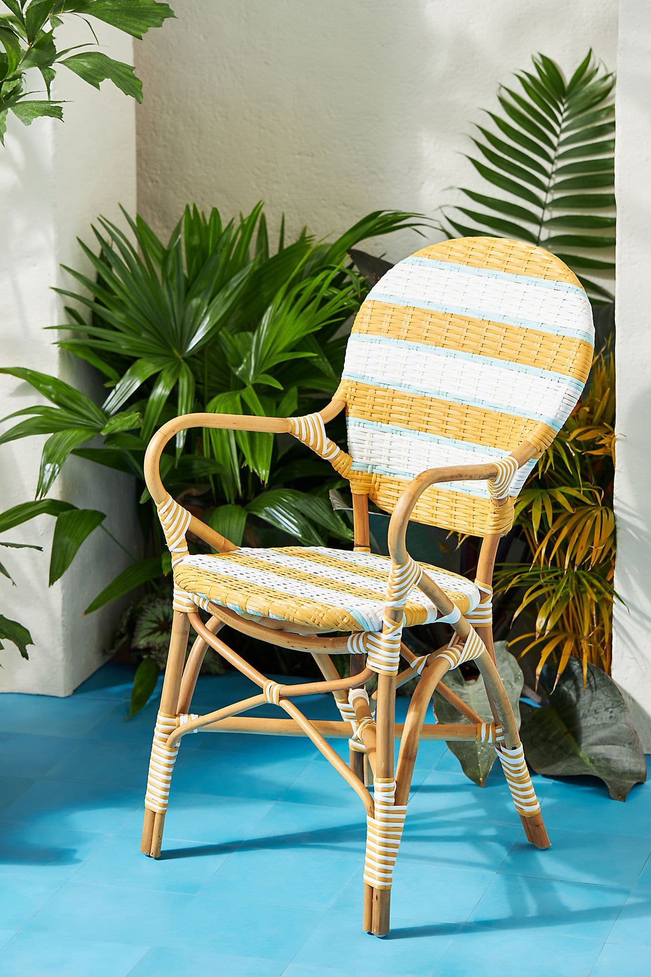 Belmar Striped Bistro Chair