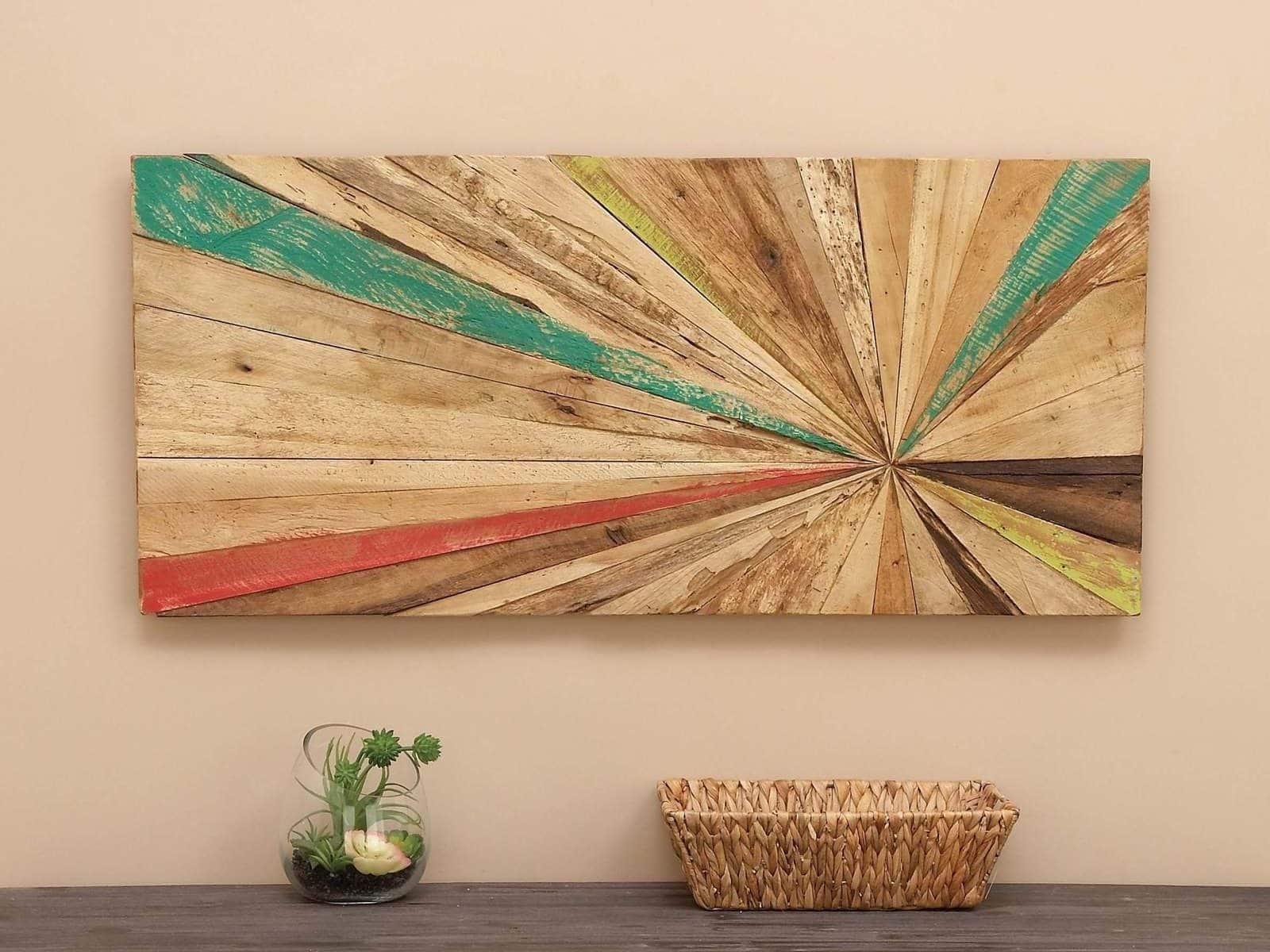 17 Unique Wood Wall Art Ideas   6 Reclaimed Wood Wall Art Edited 