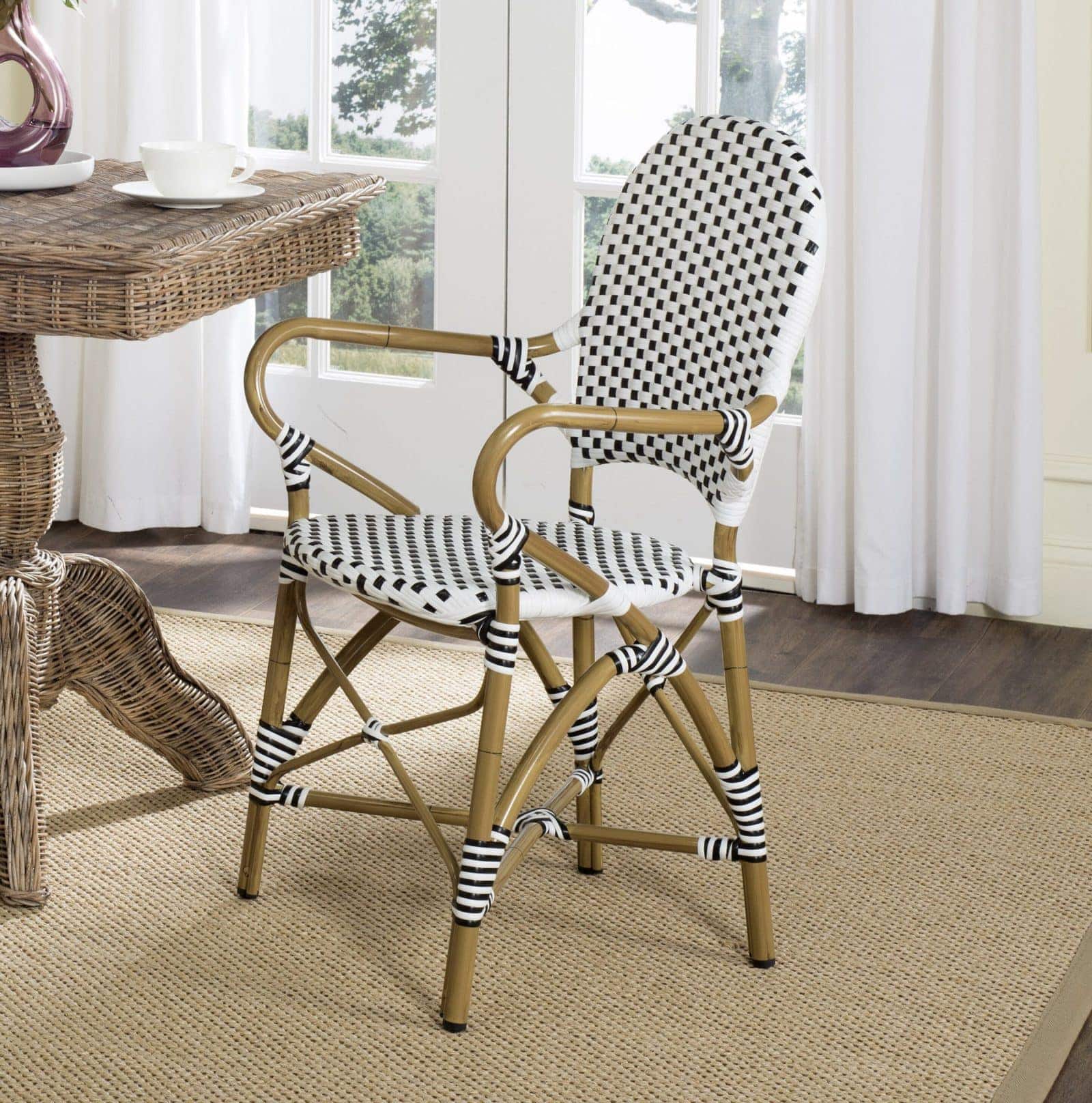 Rahul Stacking Patio Dining Armchair