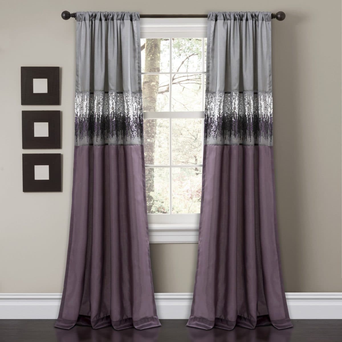 14 Purple Curtains Ideas for the Bedroom