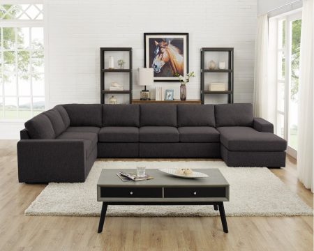 How to Place a Rug Under a Sectional Sofa - 12 Ideas