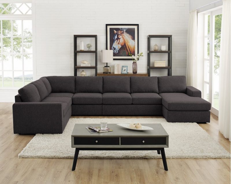 How to Place a Rug Under a Sectional Sofa 12 Ideas