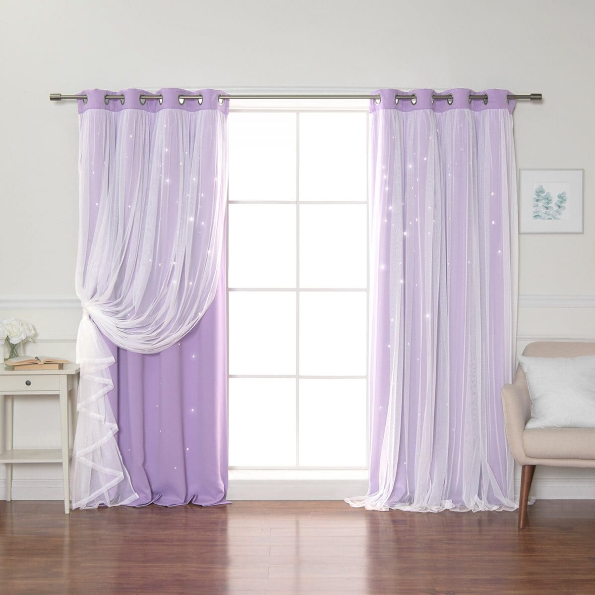 14 Purple Curtains Ideas for the Bedroom