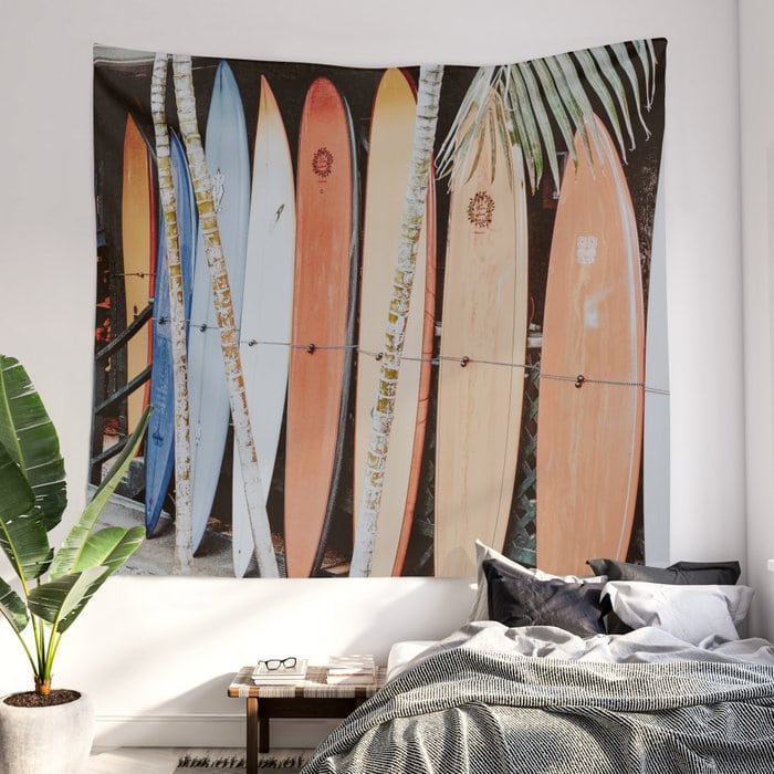 Surf Shack Wall Tapestry