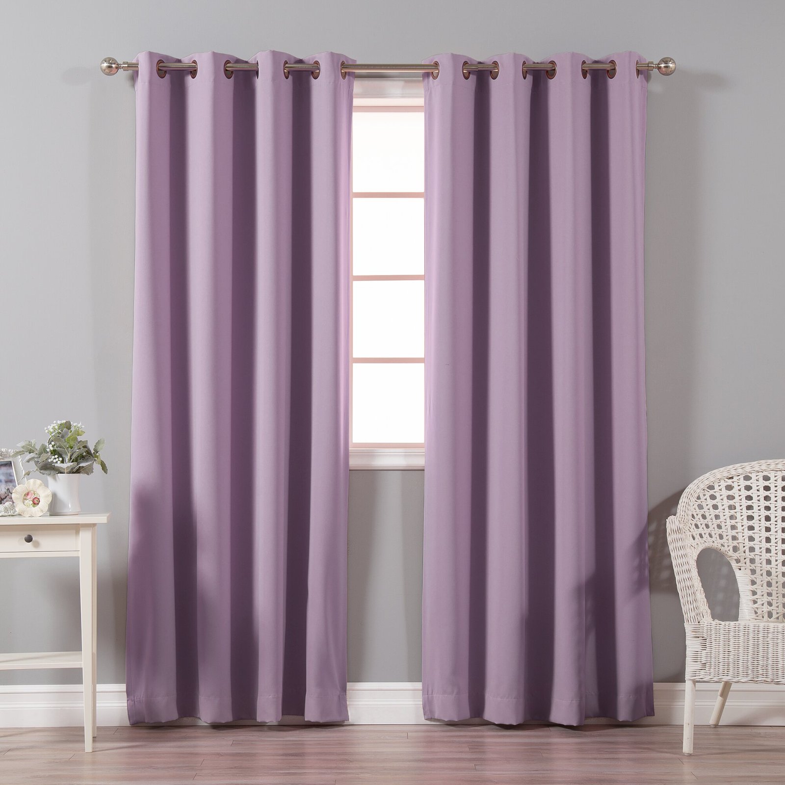 Lavender Blackout Curtains