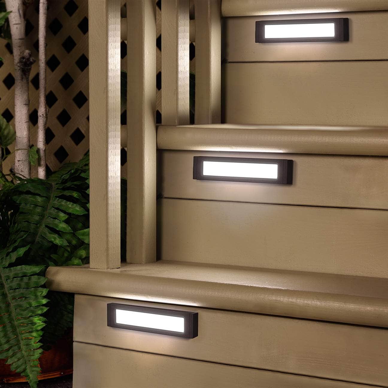 Minimalist Rectangular Stair Lights