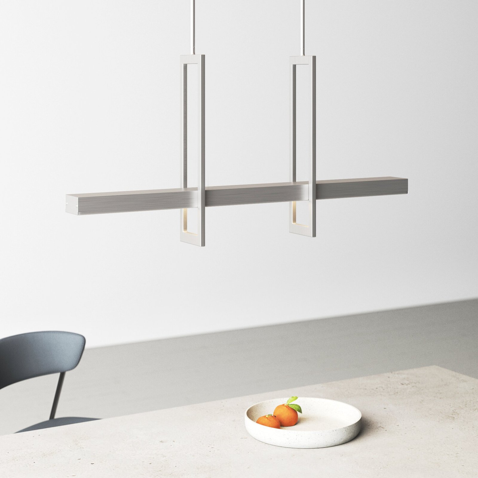 Sleek Geometric Kitchen Island Pendants