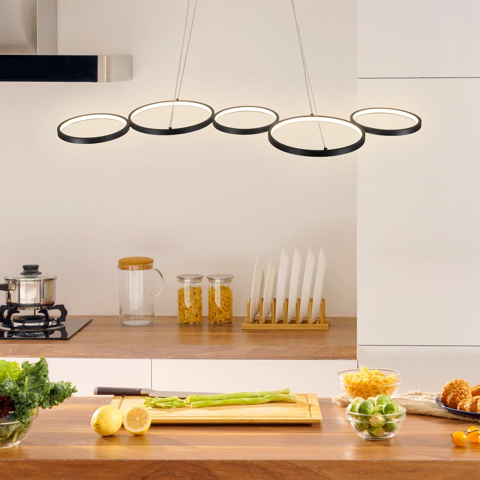 Turning LED Kitchen Lights into Art