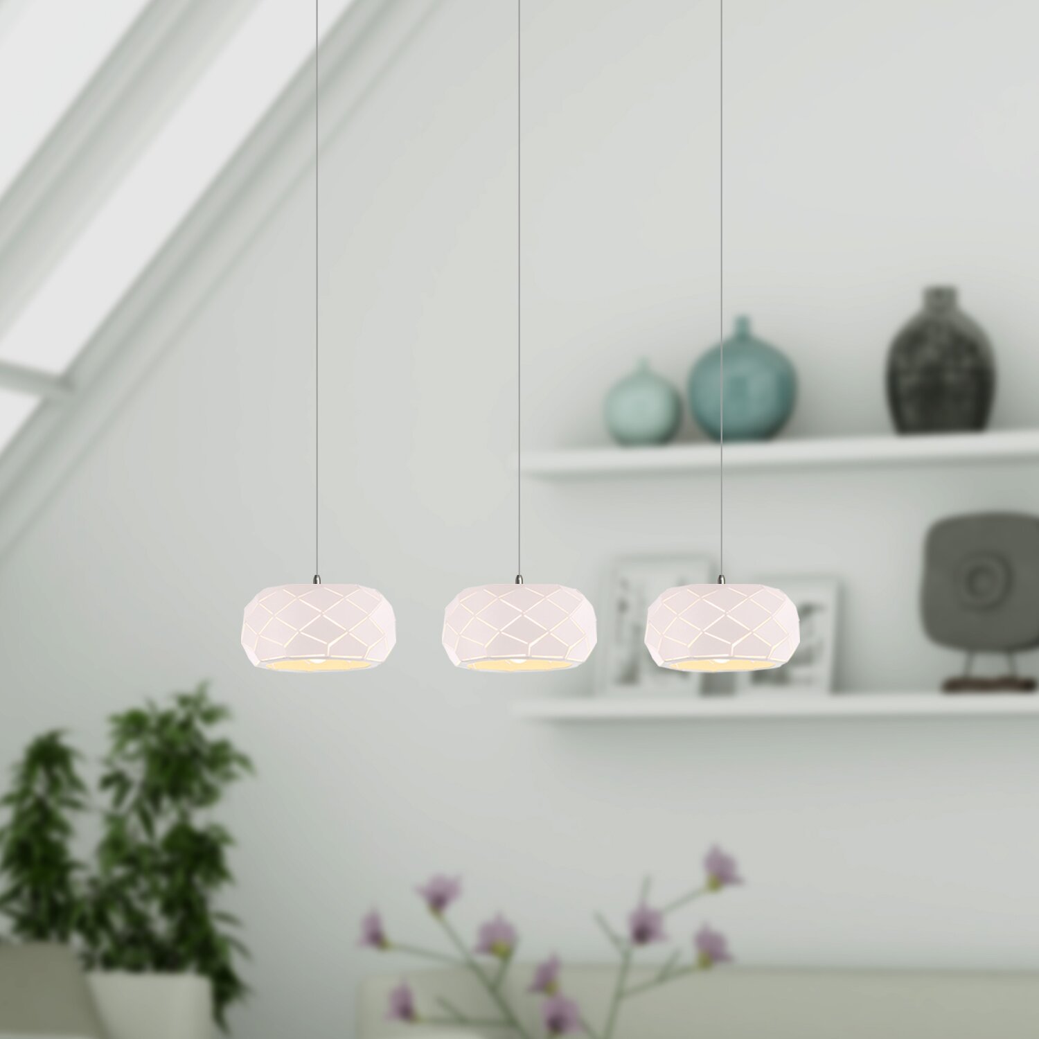 Modern but Subtle LED Kitchen Lights