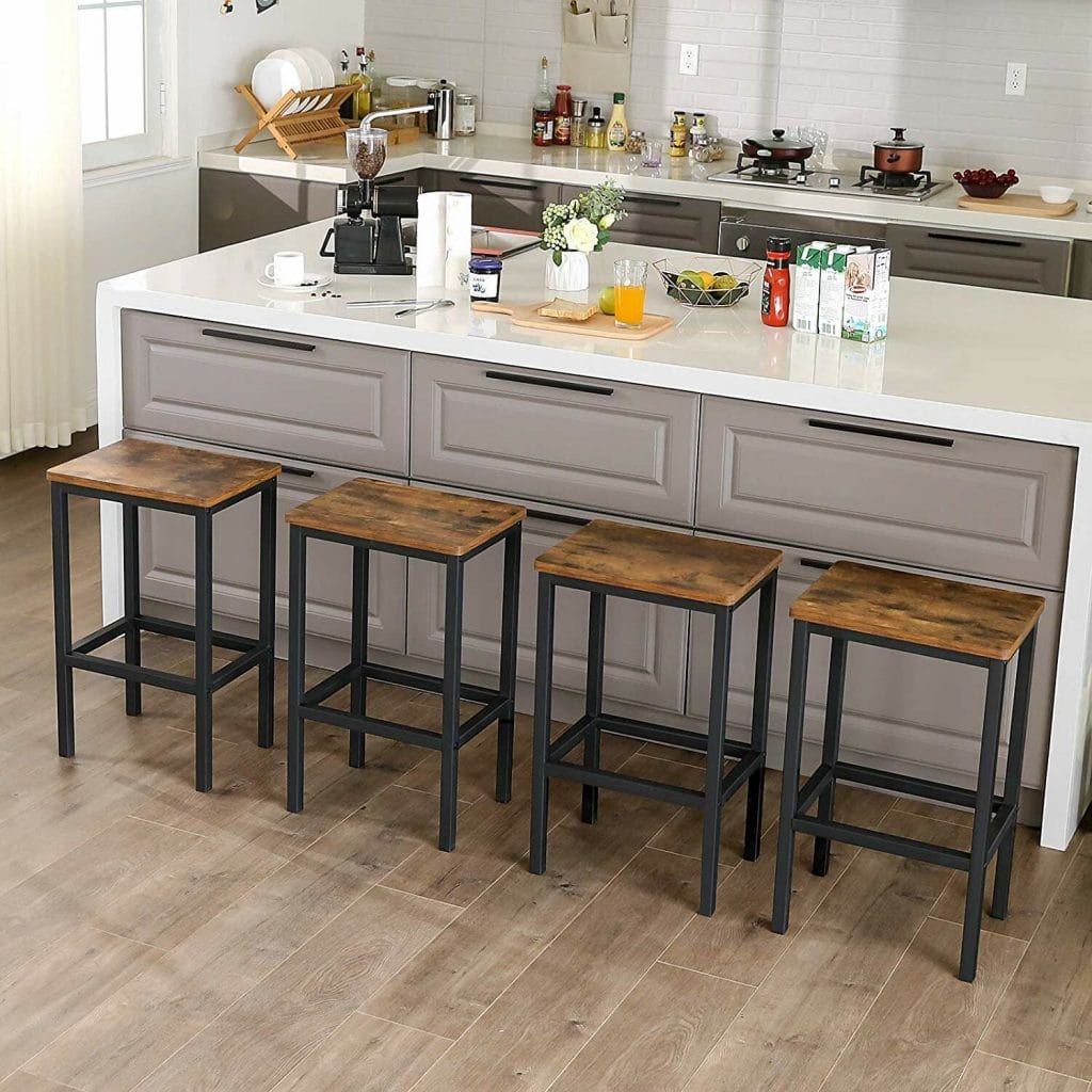 15 Best Stools For Kitchen Island   9 Save Space With Compact Kitchen Island Bar Stools 1024x1024 