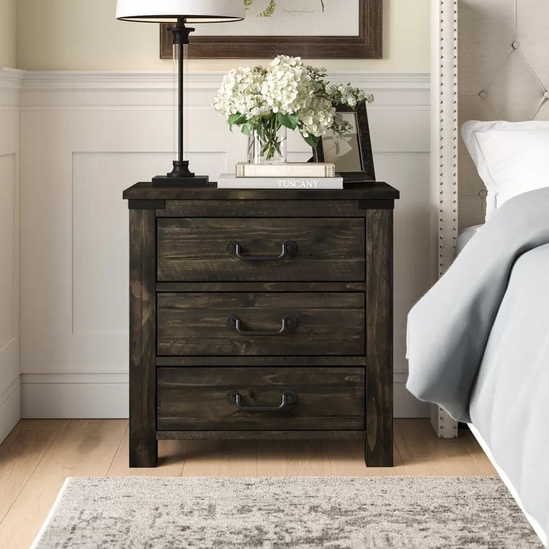 extra tall nightstand with drawers