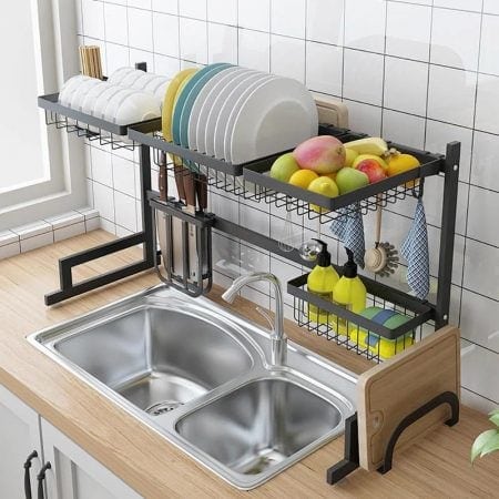 What To Put Above a Kitchen Sink With No Window - 15 Ideas