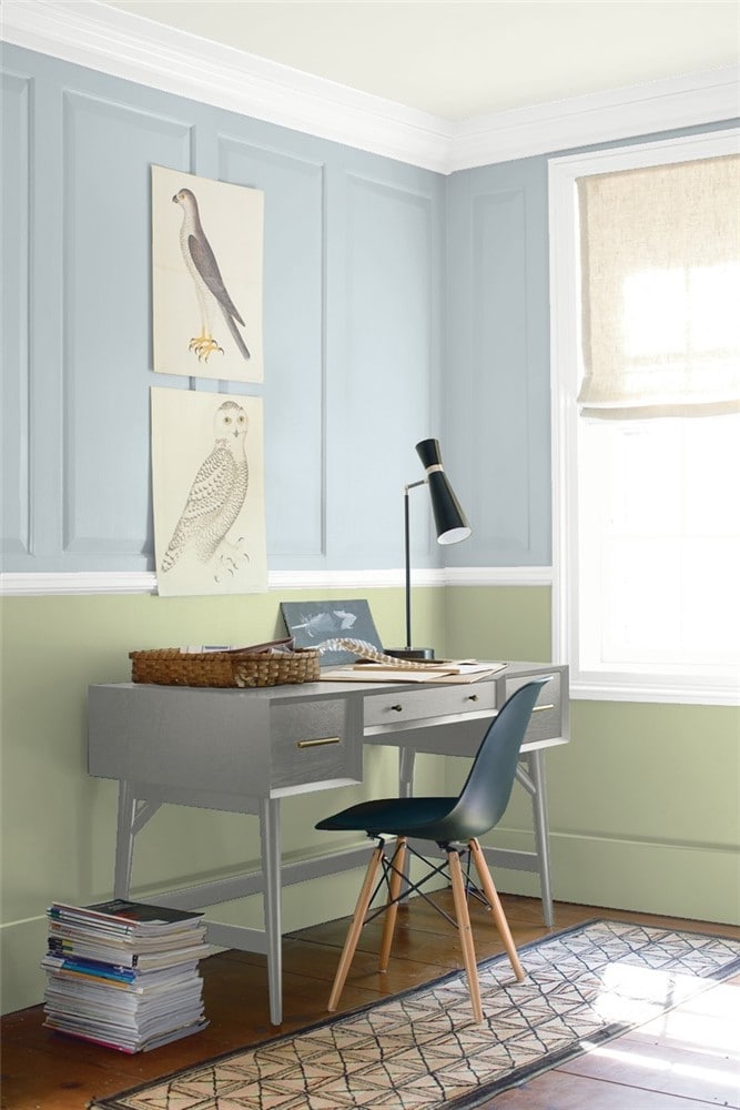 10 Office in Gentle Gray by Benjamin Moore 1