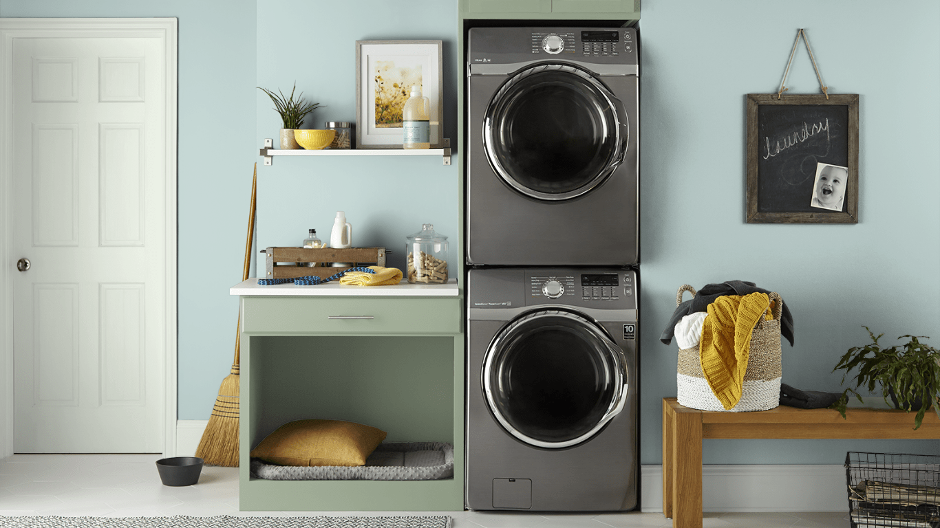 11 Sunken Pool Laundry Room by Behr