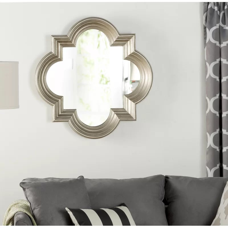 Add a Unique Touch With a Quatrefoil Mirror