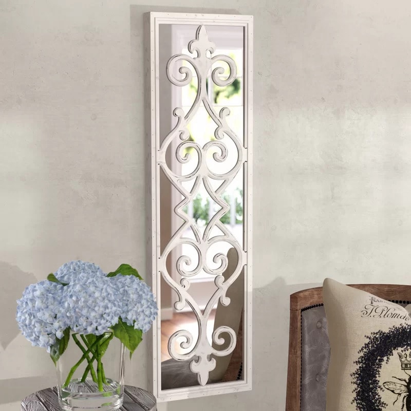 Go For a Traditional Look With a Decorative Scroll Mirror