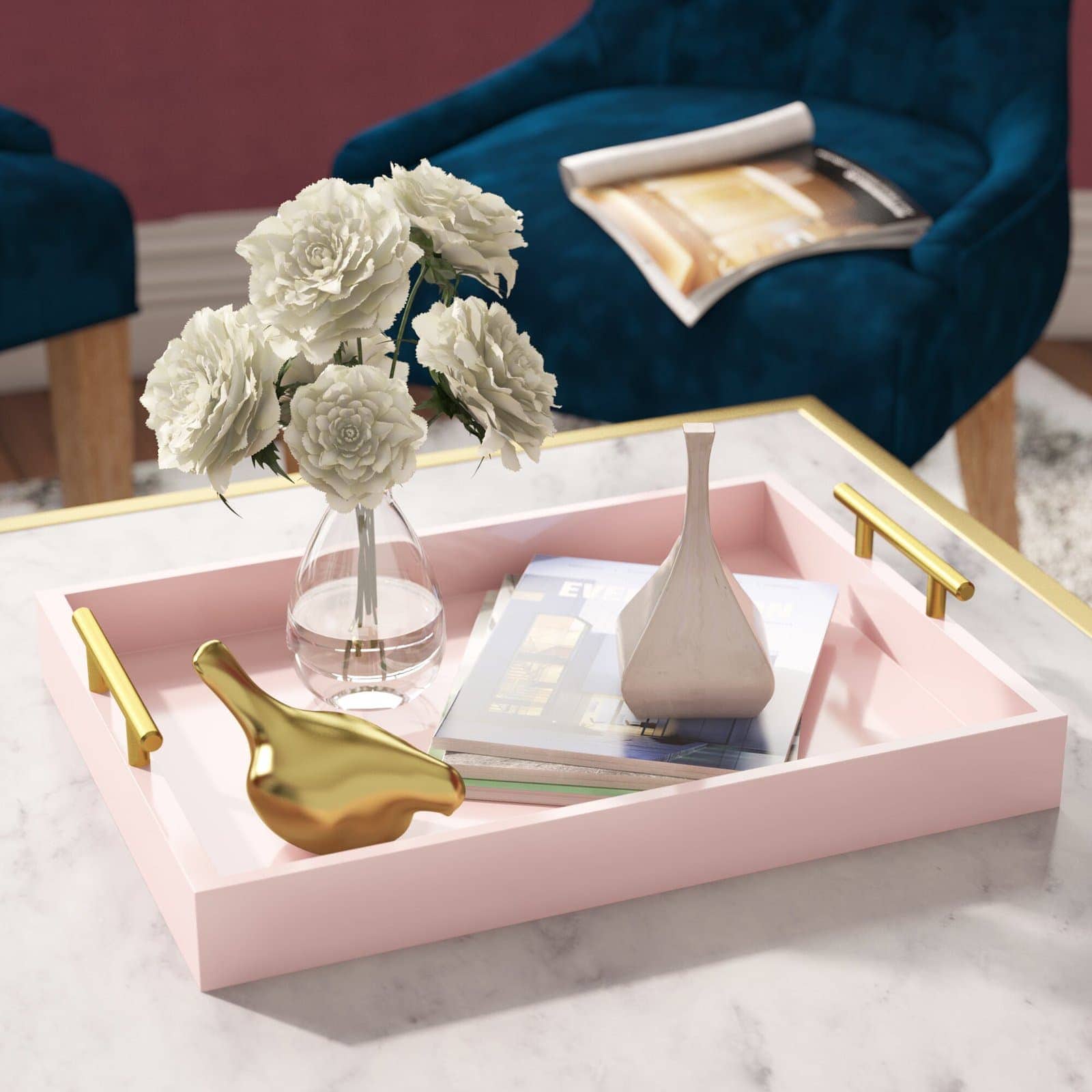 Organize your Clutter with this Stunning Decorative Tray