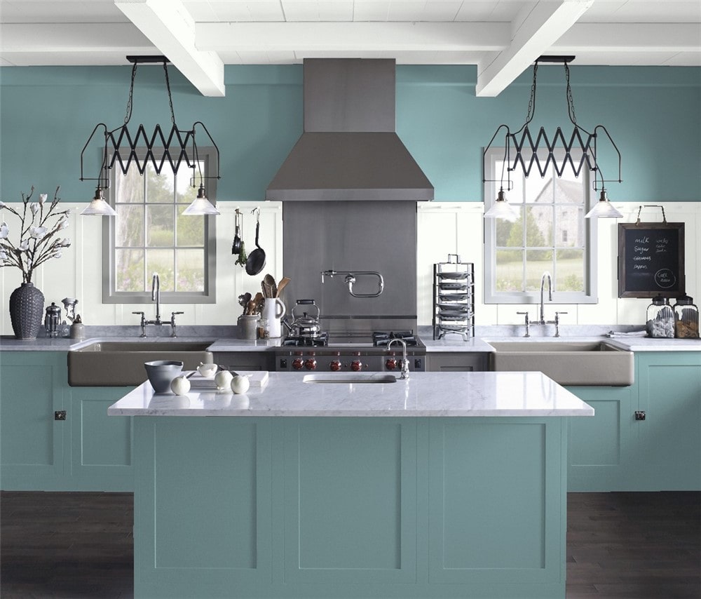 6 Aegean Teal by Benjamin Moore