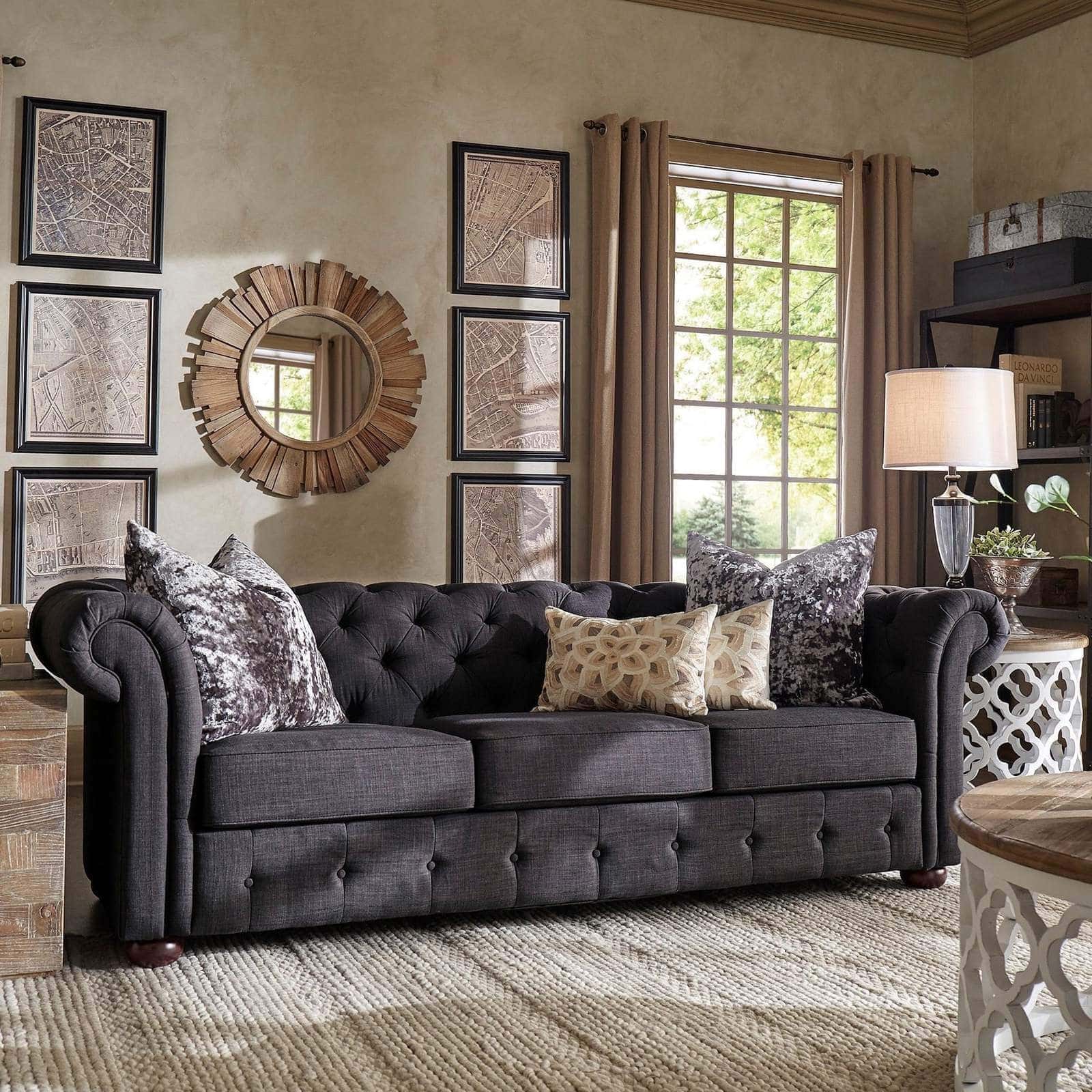 How to Choose Throw Pillows for a Gray Couch