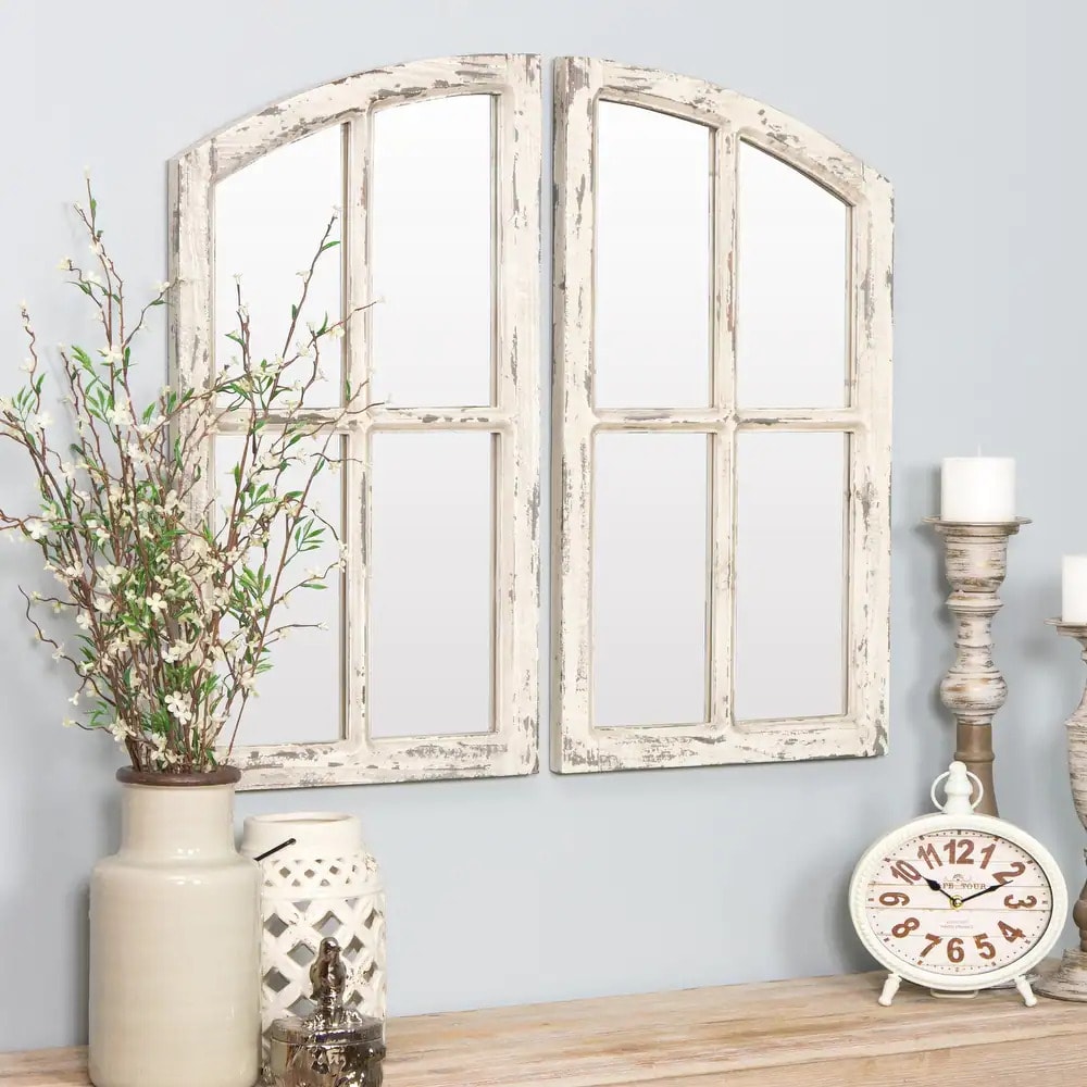 Make Your Living Room Feel More Open With a Window Mirror