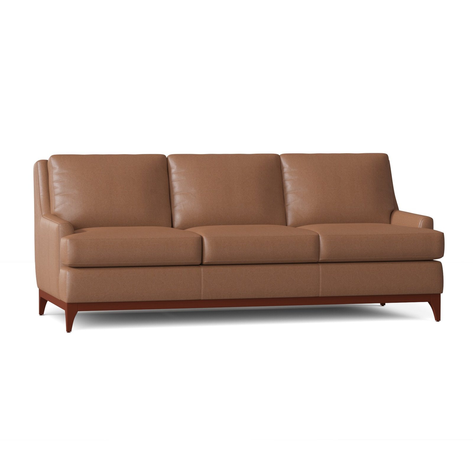 Plush Leather Sofa