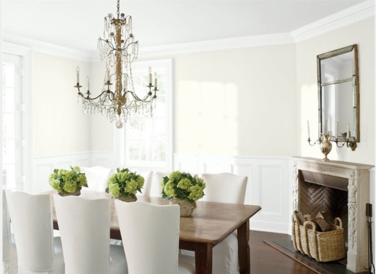 8 White Dove by Benjamin Moore 1