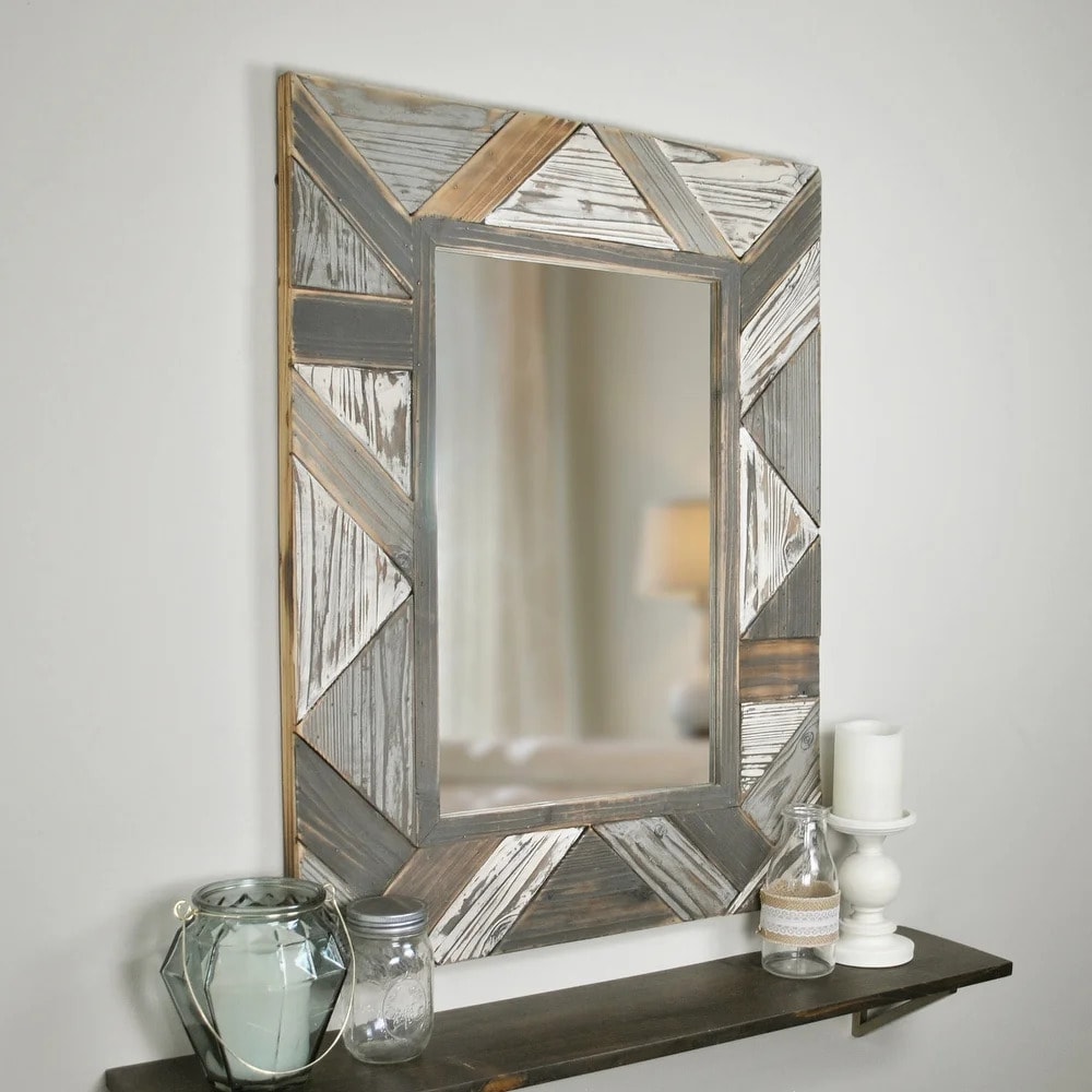 Choose a Wooden Mirror for a Rustic Look