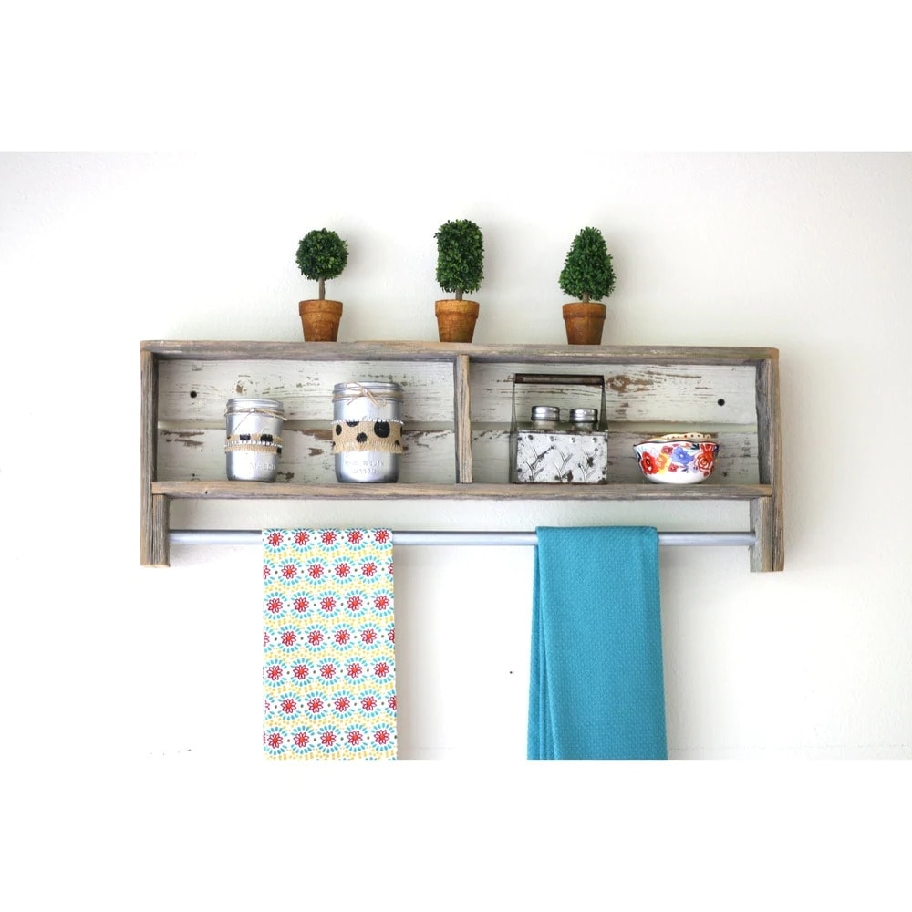 Keep Easy Cleaning Within Reach With a Towel Rack