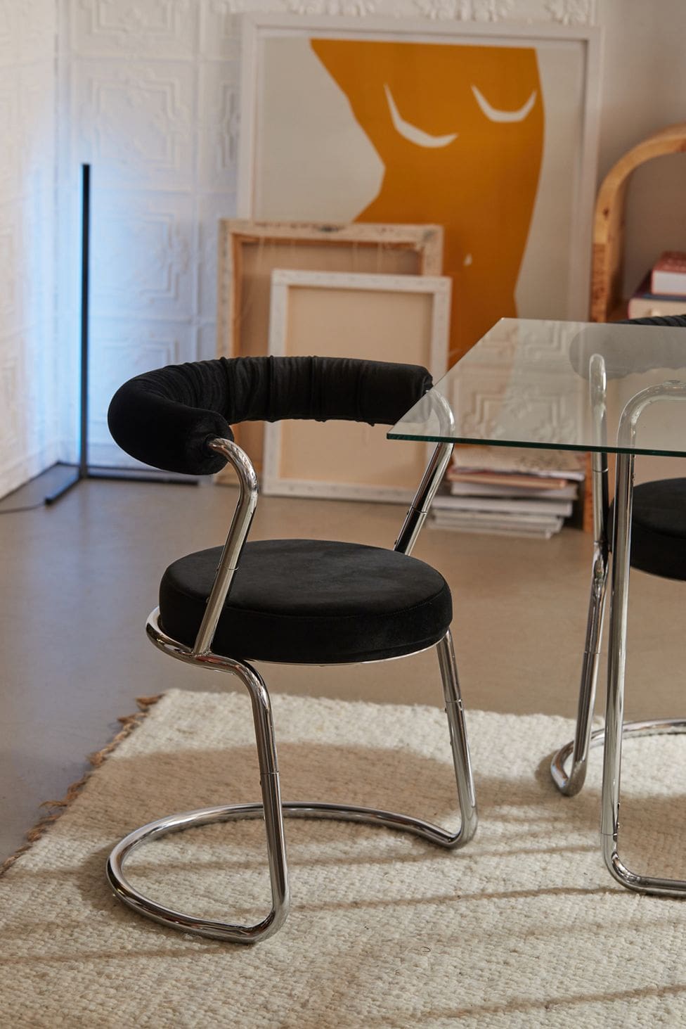 Try This Curved Dining Chair for an Ultra Modern Look
