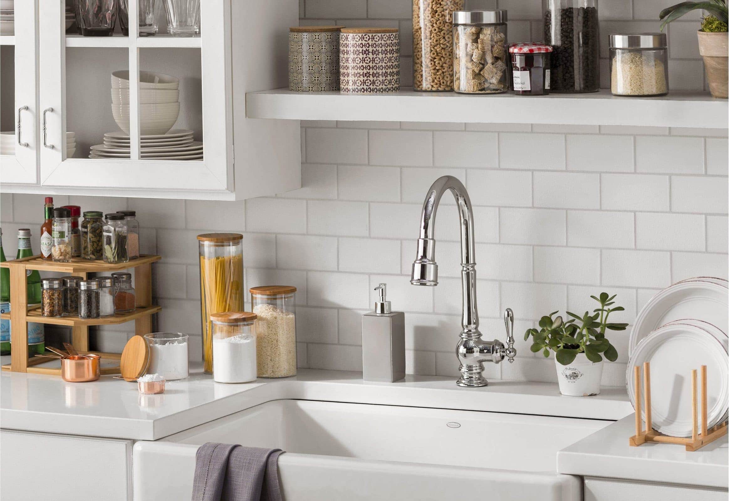 19 Kitchen Countertop Organization Ideas You Can’t Live Without