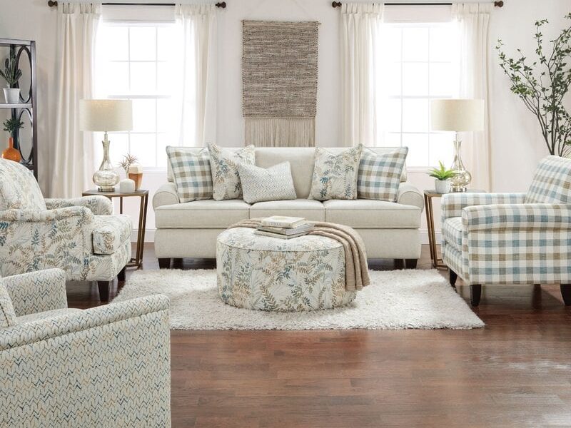 Ivory Cottage Sofa