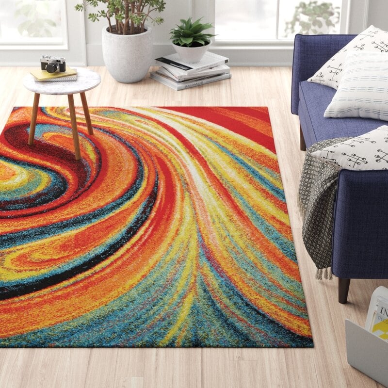 Rainbow Swirl Can Rejuvenate Your Room
