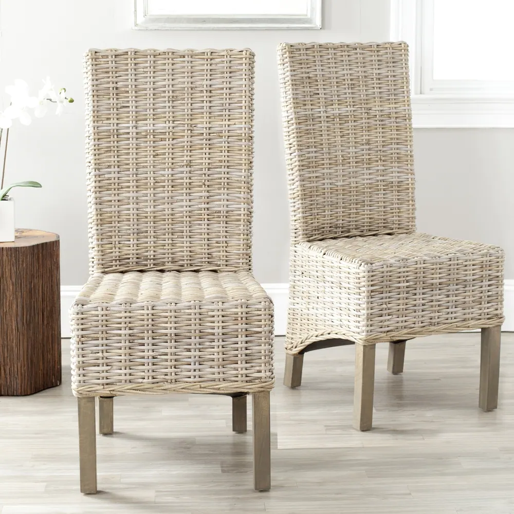 Choose This Pair of Wicker Chairs for an Inexpensive Option