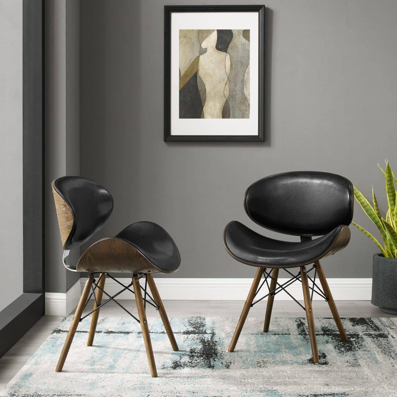 Make a Statement with These Bold Mid Century Dining Chairs