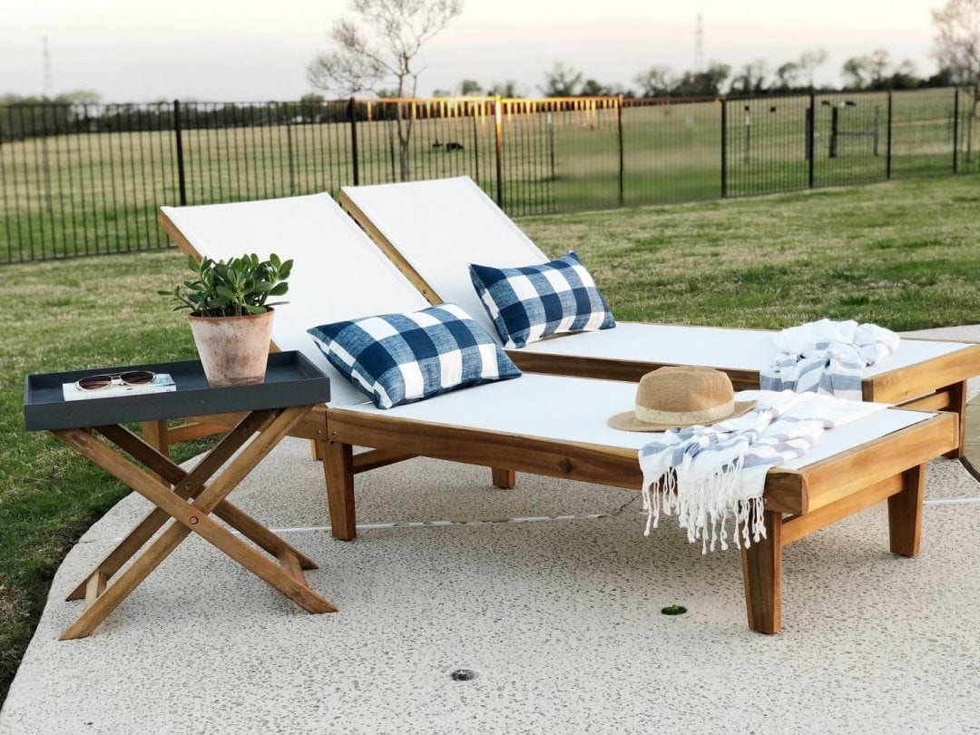 Lounge in Style on the Back Porch