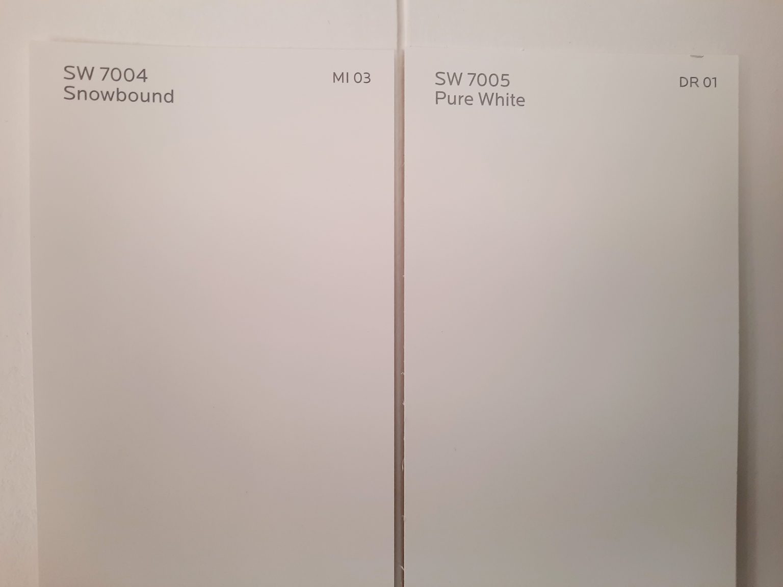 Sherwin Williams Snowbound Paint Color Review