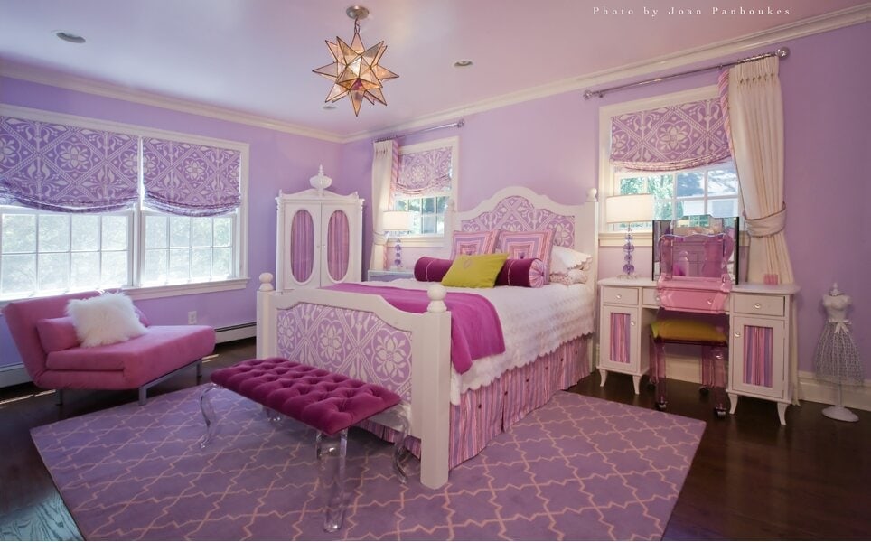 Pink for Princesses Paired with Purple