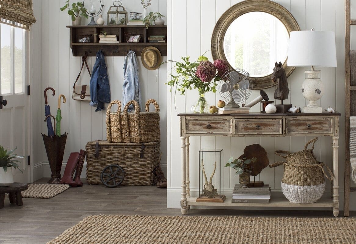 Modern Farmhouse Entryway Mirror