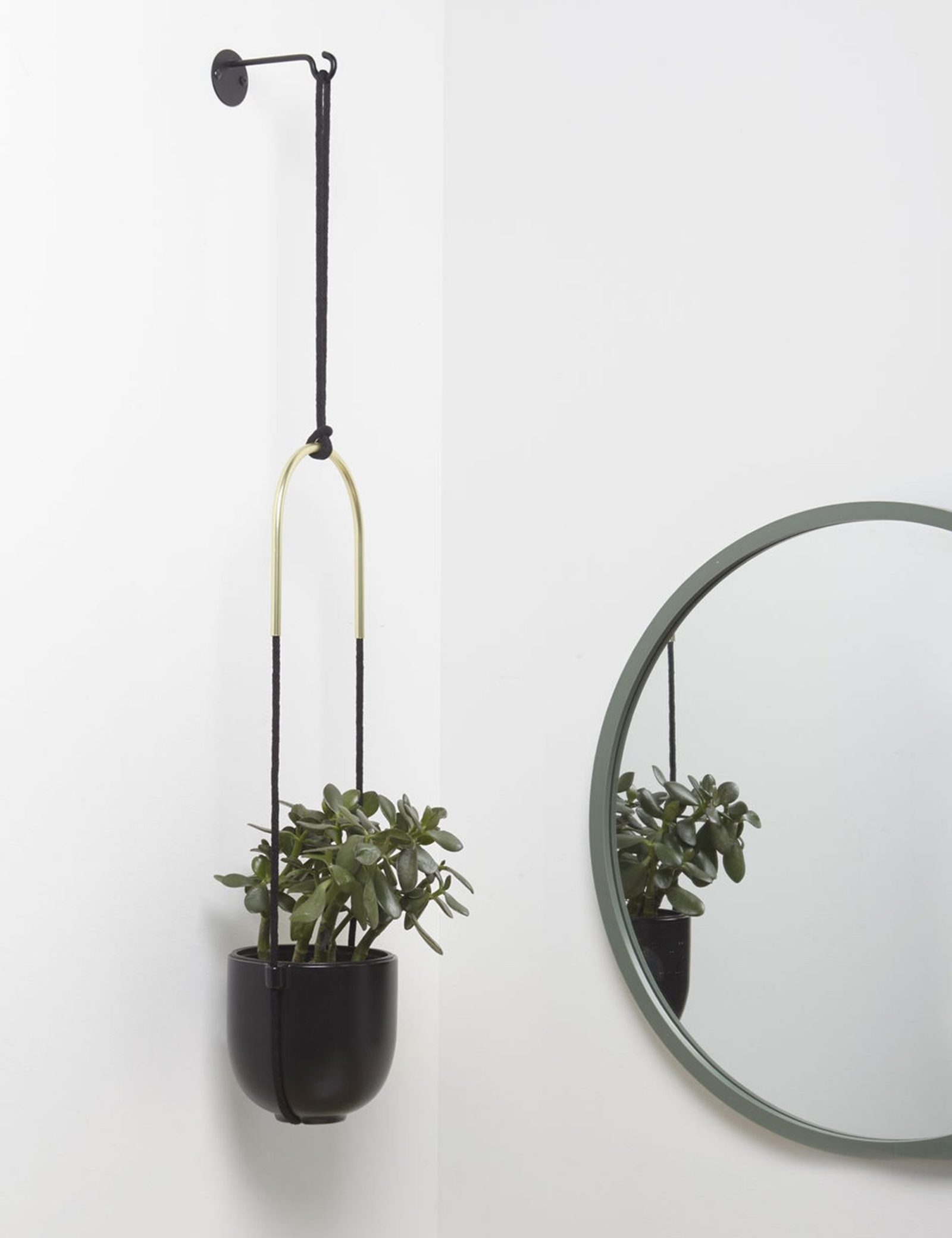 Brighten Up the Bathroom with a Small Hanging Planter