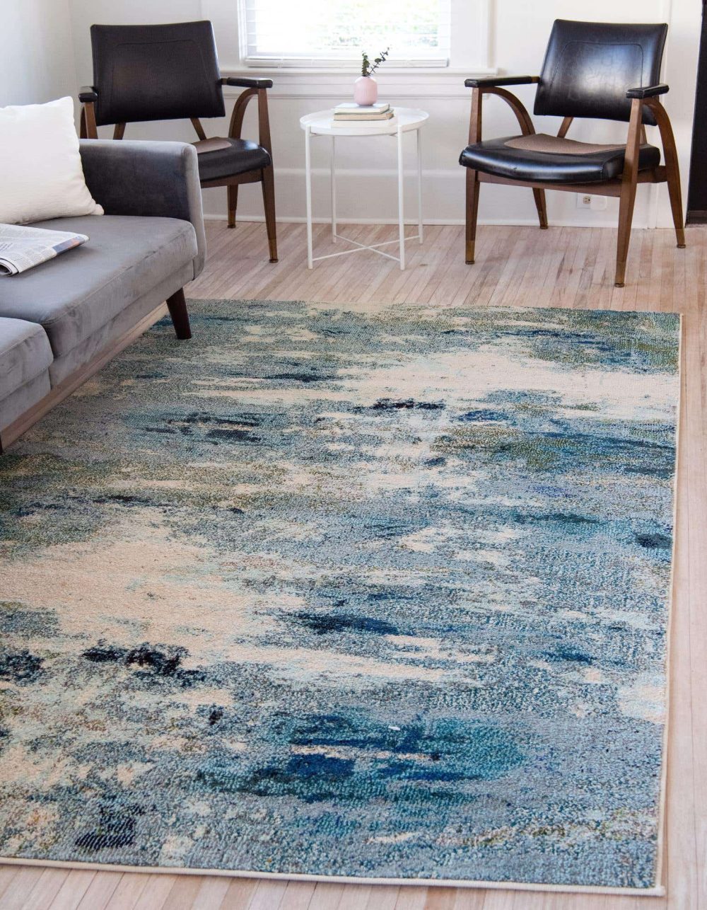 12 Add An Abstract Area Rug In Awesome Colors 1000x1286 