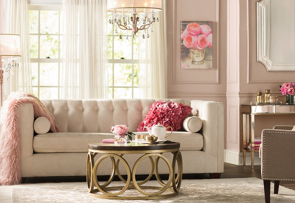 Achieve a Romantic Look with Pink Accents