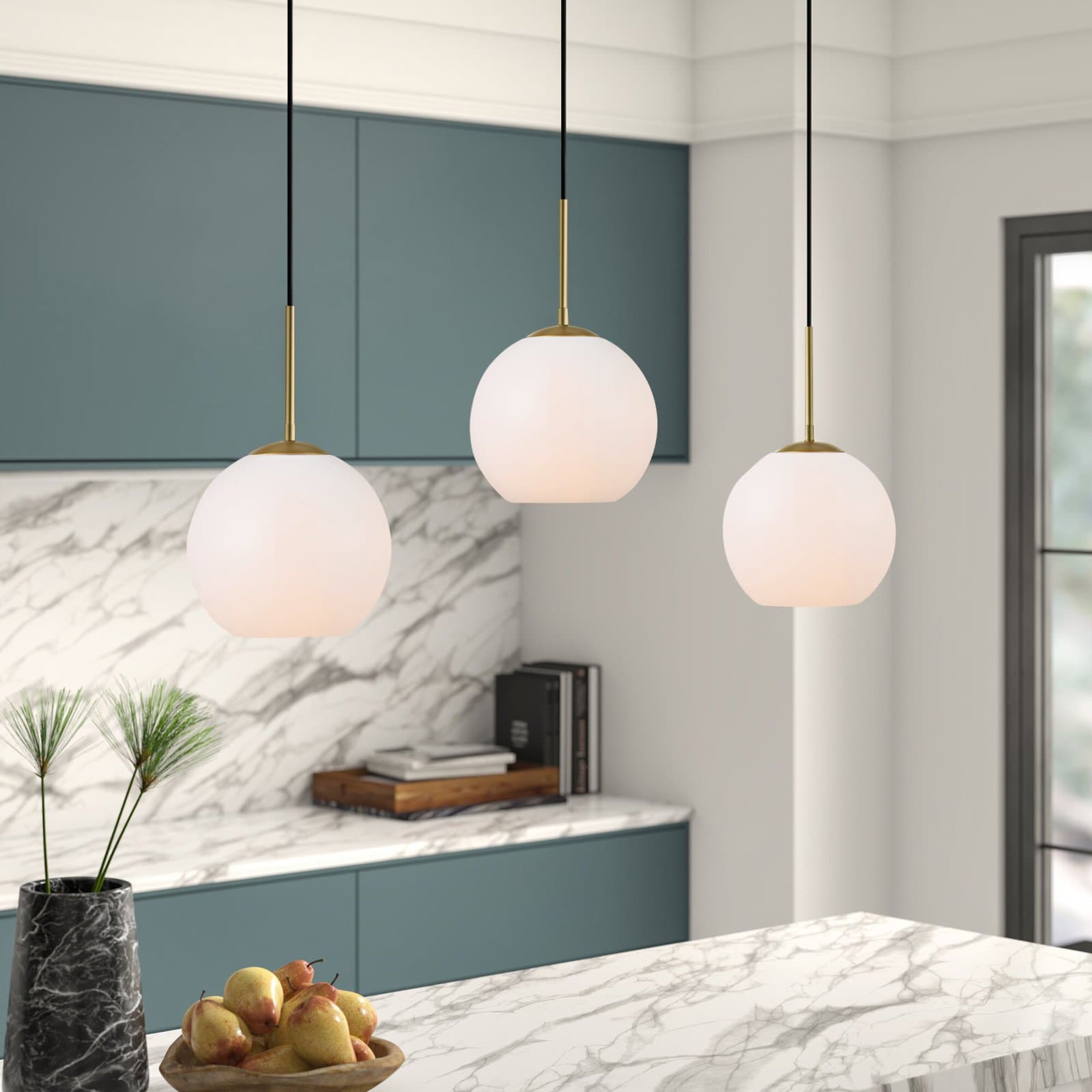 Use a Linear Fixture to Stagger Pendant Lengths