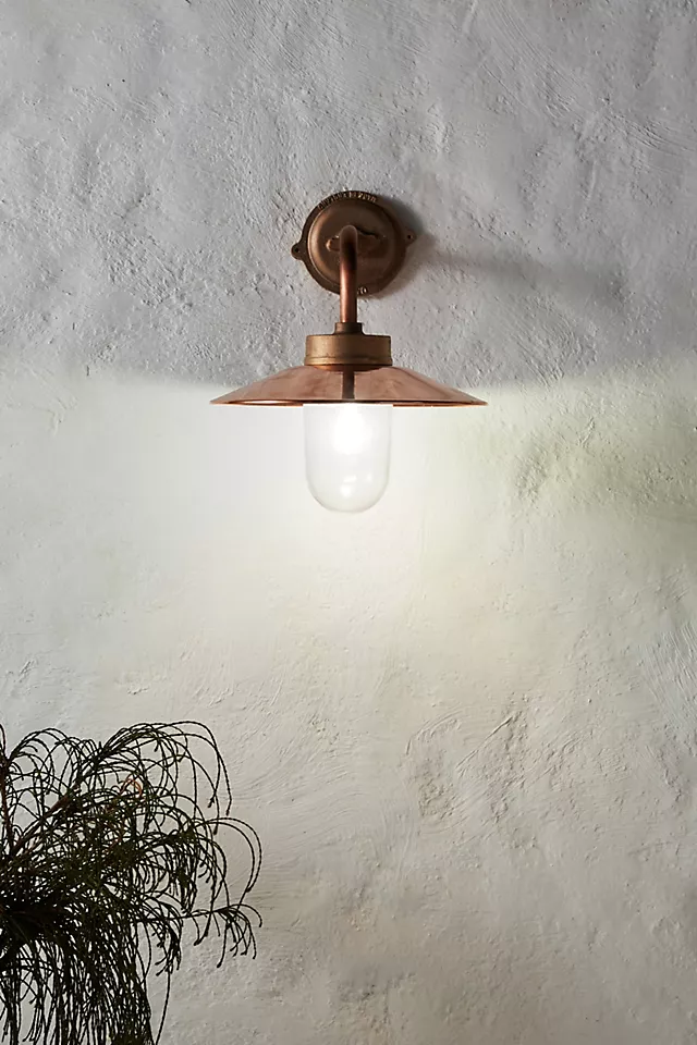 Consider the Beauty of a Copper Industrial Sconce