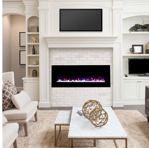 Mount a Fireplace for a Homey Feel