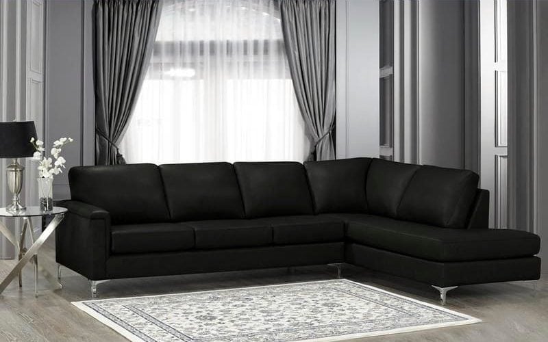 Black Leather Sofa Decorating Ideas, Leather Couches Living Room Ideas