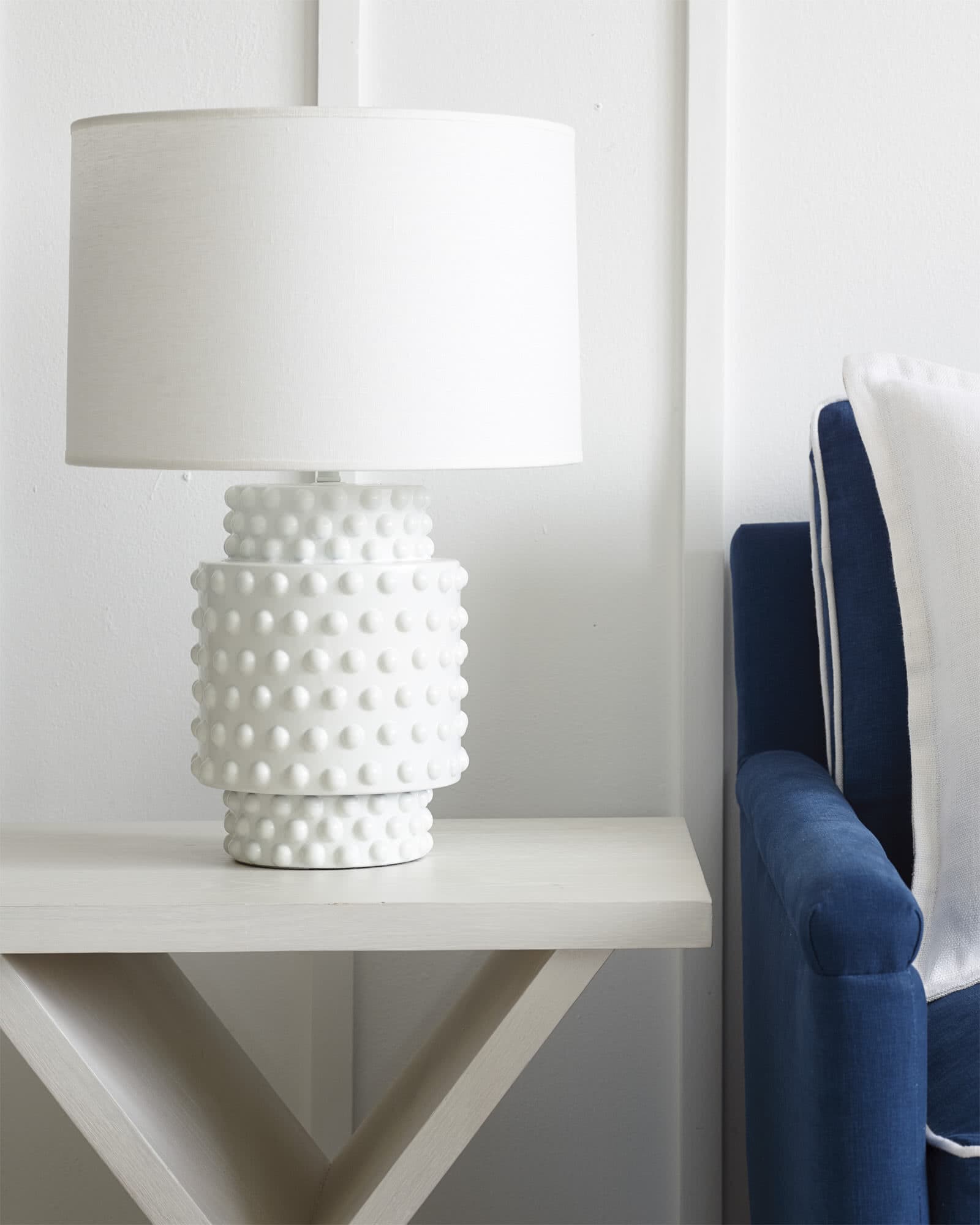 White Ceramic Table Lamp